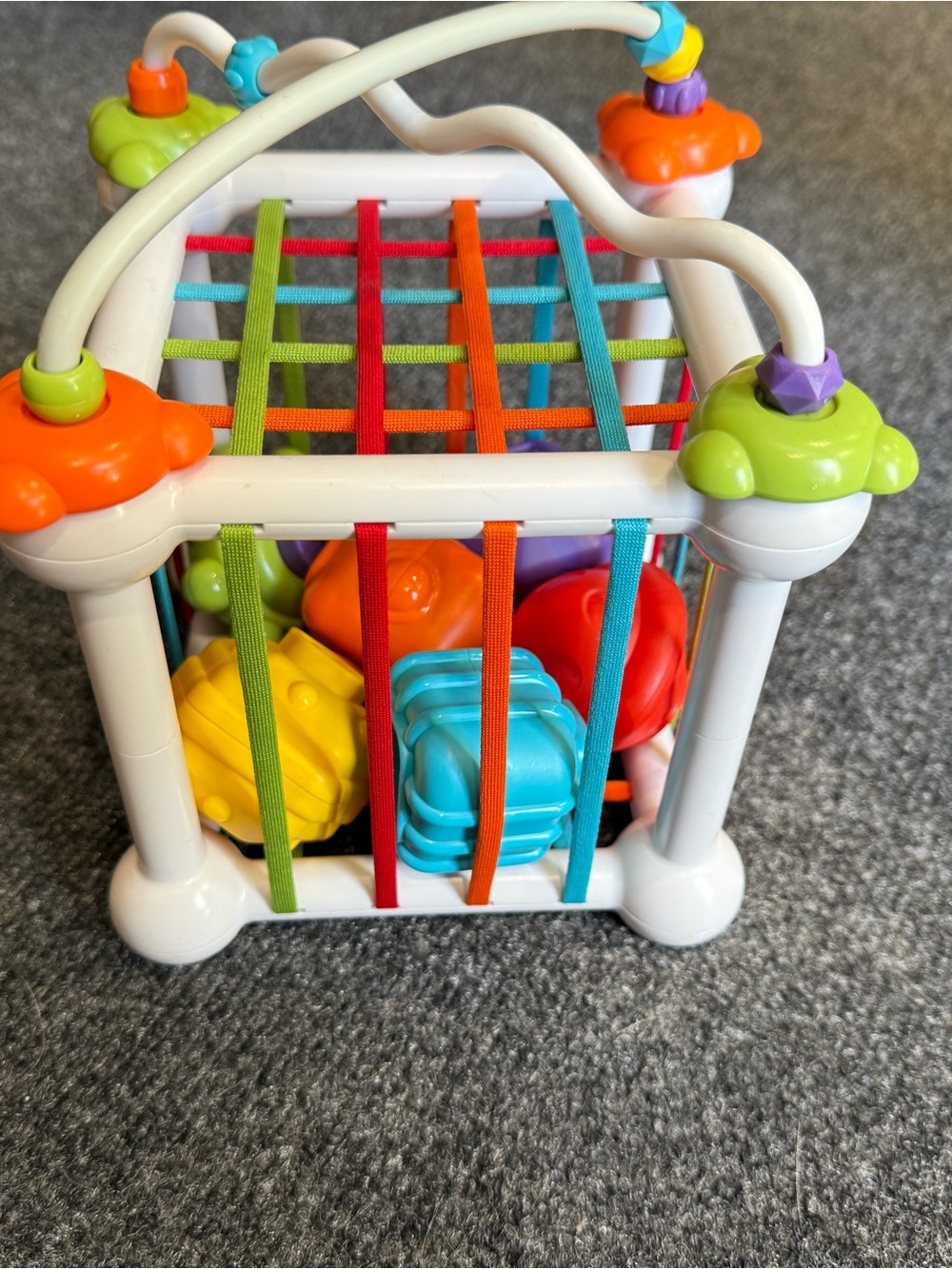 Colorful Activity Cube Baby Toy - Multicolor